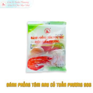 BÁNH PHỒNG TÔM RAU CỦ TUẤN PHƯƠNG 90G